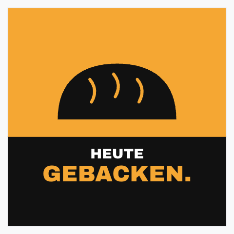 Sticker-Vorlage Brotzeit