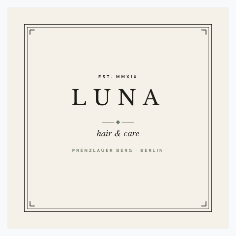 Sticker-Vorlage Luna