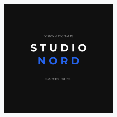 Sticker-Vorlage Studio Nord