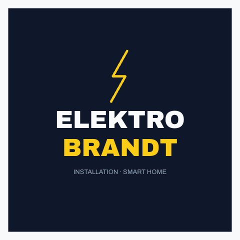Sticker-Vorlage Elektro Brandt