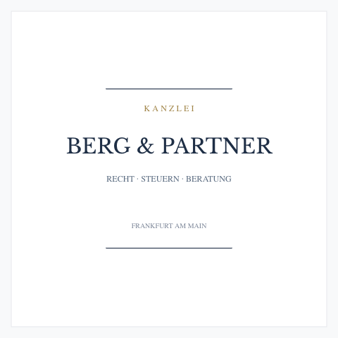 Sticker-Vorlage Berg & Partner